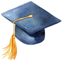 Graduation Cap Illustration