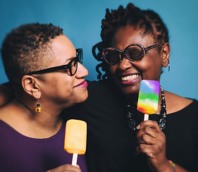 Gay Couple Eating Popsicles