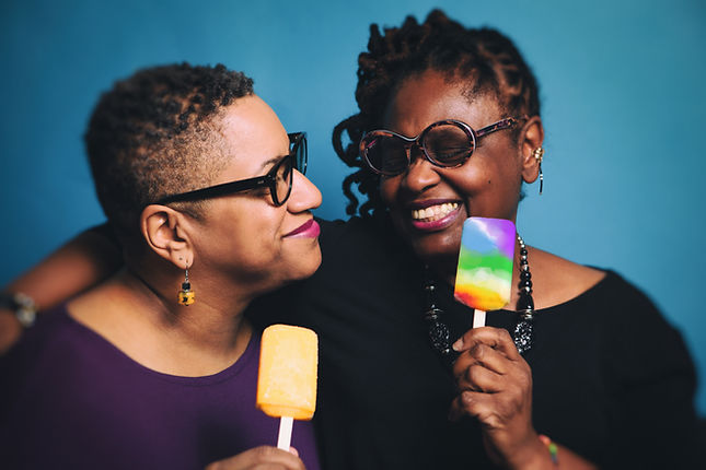 Gay Couple Eating Popsicles