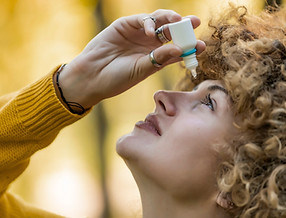 Applying Eye Drops