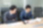 会議中のビジネスマン