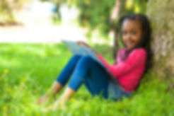 Girl by the Tree