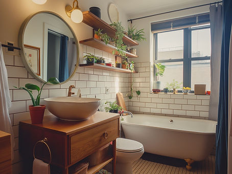 Şık Banyo Tasarımı