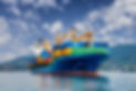 merchant container ship