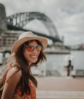 Woman Exploring Sydney