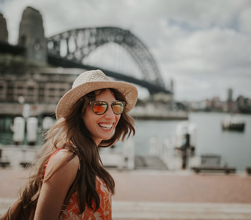Woman Exploring Sydney