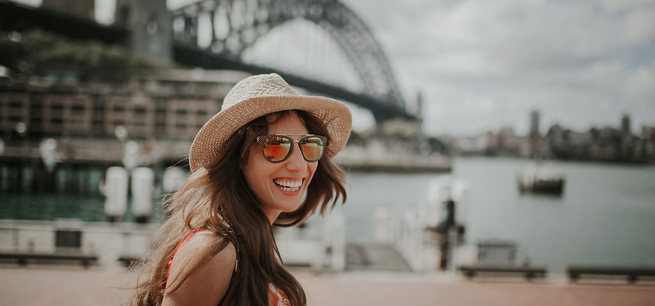 Woman Exploring Sydney