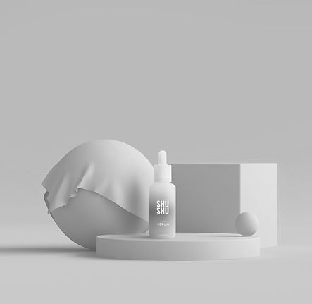 Brand Bottle of Serum 