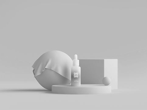 Brand Bottle of Serum