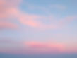 Nuages roses au coucher du soleil