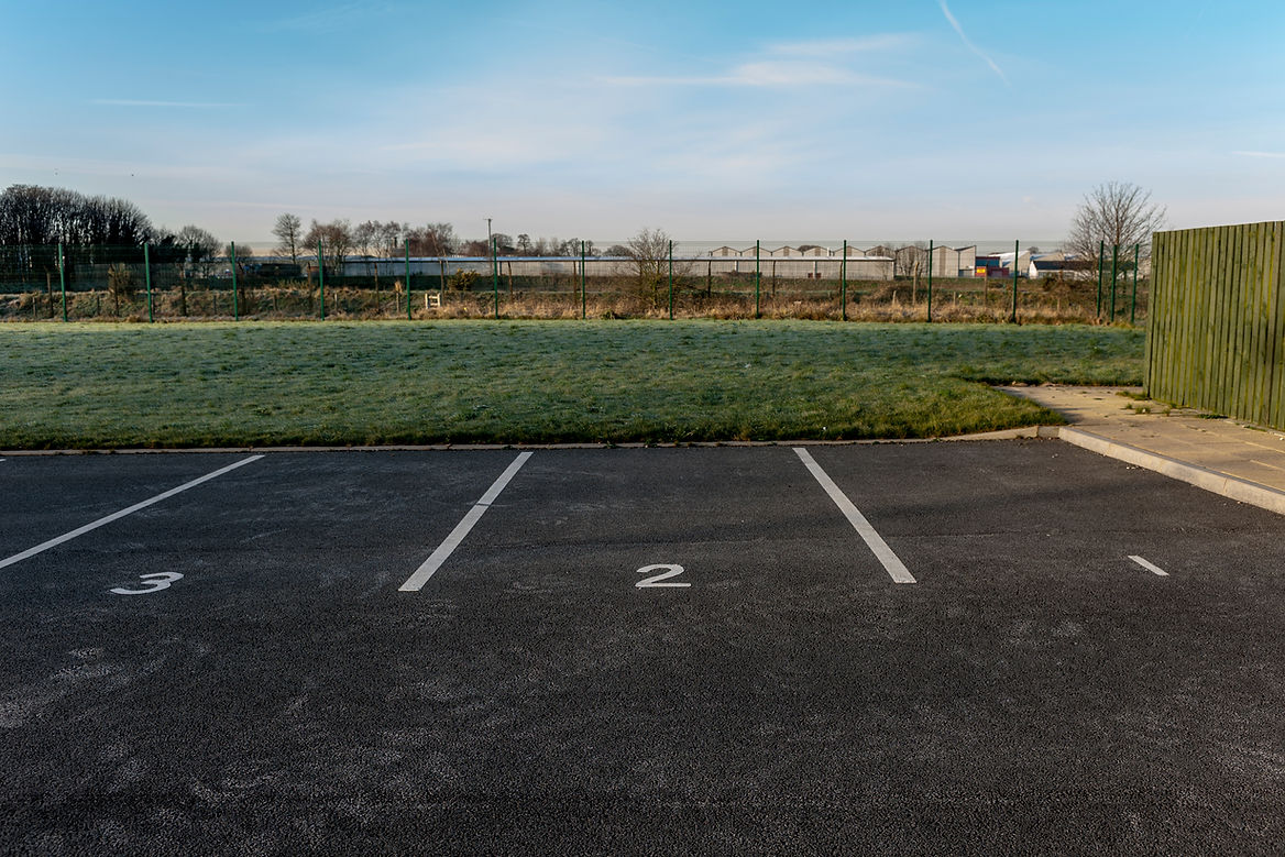 Empty car park