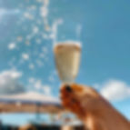 Celebratory Champagne Splash