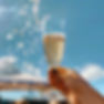 Celebratory Champagne Splash