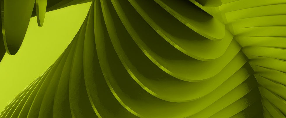 Design abstrato verde