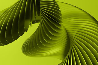 An abstract graphic design in shades of green, used as a decorative visual element