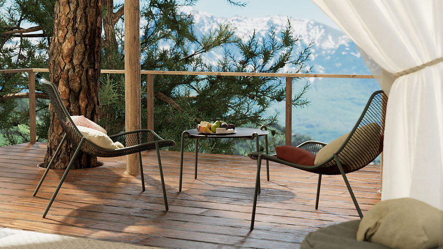 Mountain Deck View