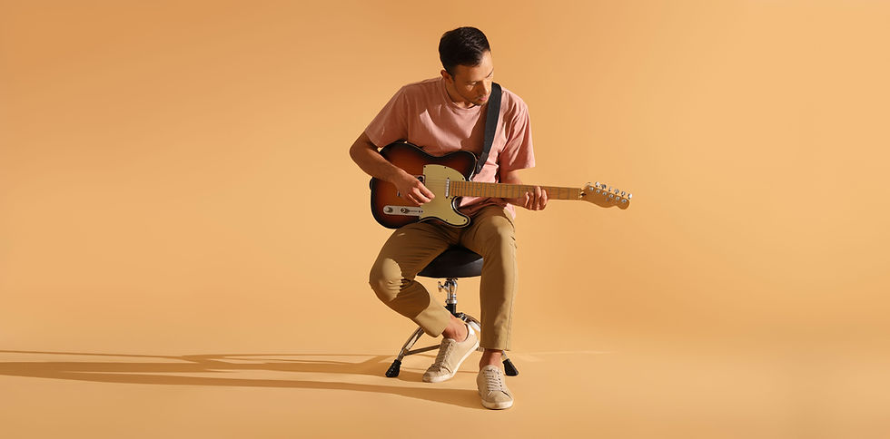 Man Playing Guitar