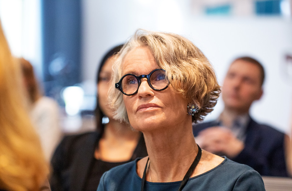 Professional Attending a Seminar