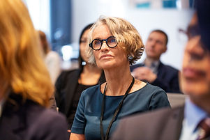 Professional Attending a Seminar