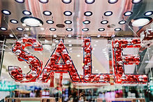 Weihnachts-Sale-Dekoration