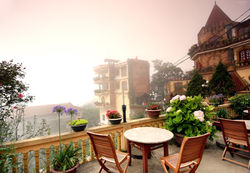 Balcony view in Vietnam