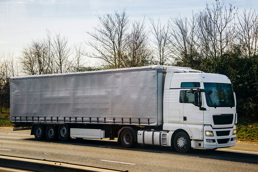 side view of a truck