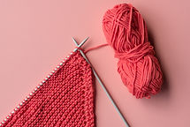 Knitting Materials Scene