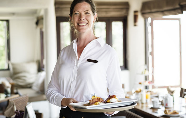 Waitress Portrait