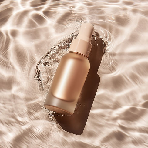 Serum Bottle Reflection