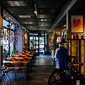 Coffee Shop with Bicycles