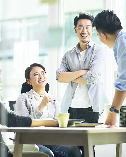 Happy Office Talk