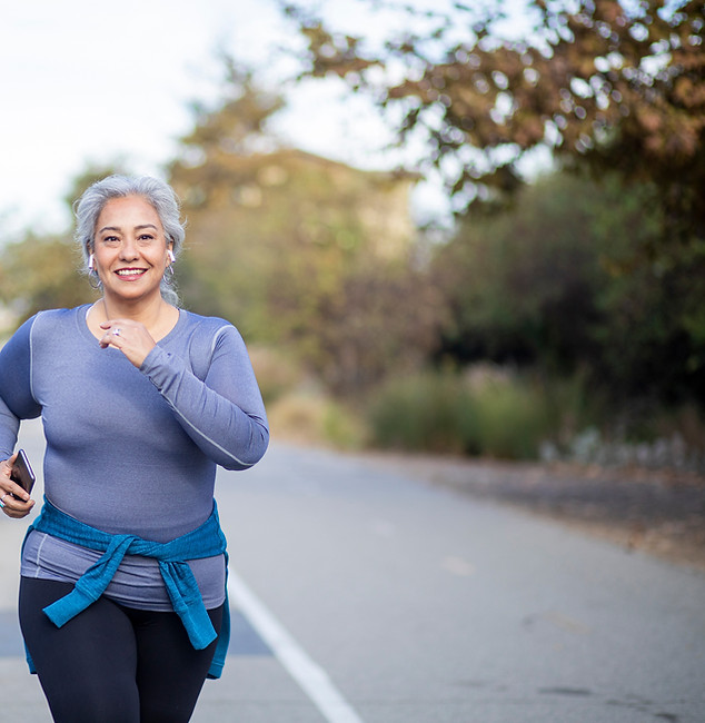 Mujer corriendo
