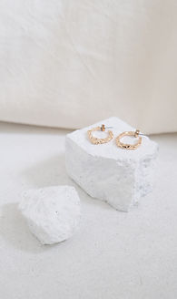 Gold Hoop Earrings