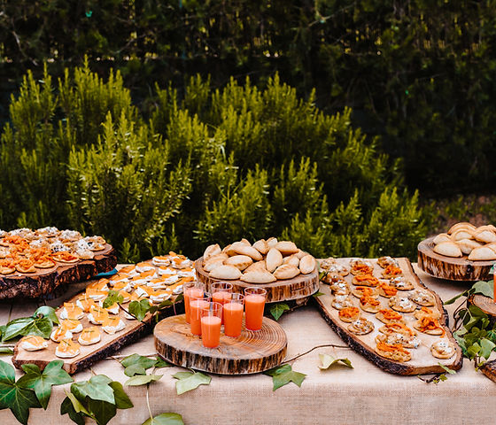 Appetizer Buffet Table