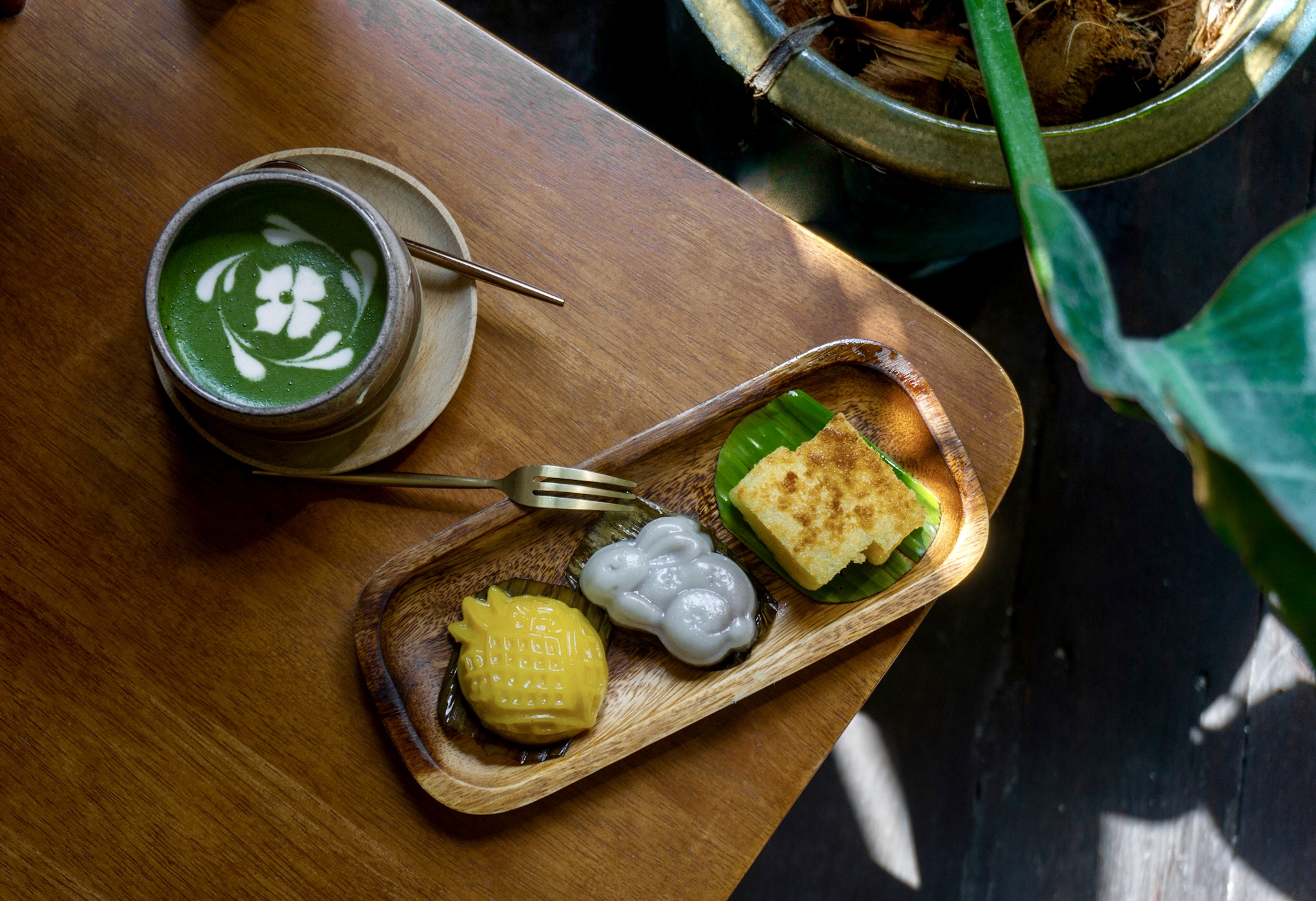 Matcha Tea and Sweets