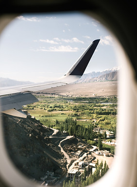 Windows on airplanes