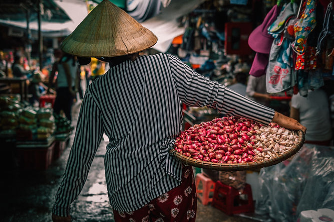 Vendeur du marché