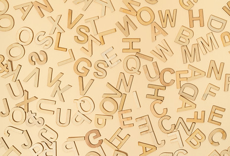 Wooden Alphabets