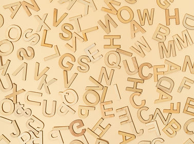 Wooden Alphabets