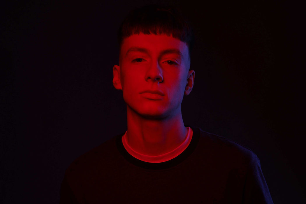 Moody Red Portrait