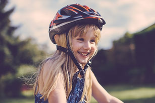 Girl with Helmet