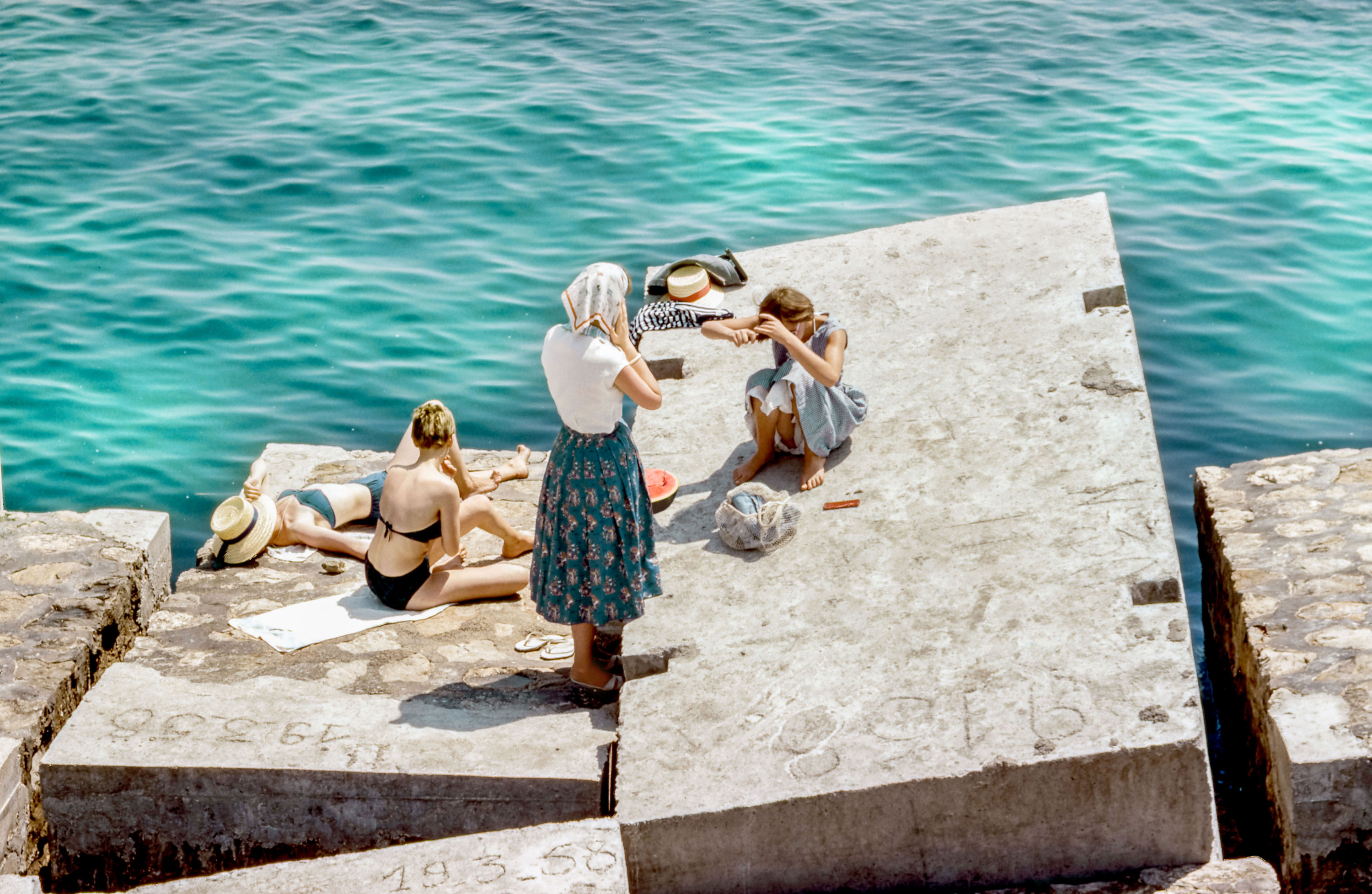 Seaside Leisure Scene