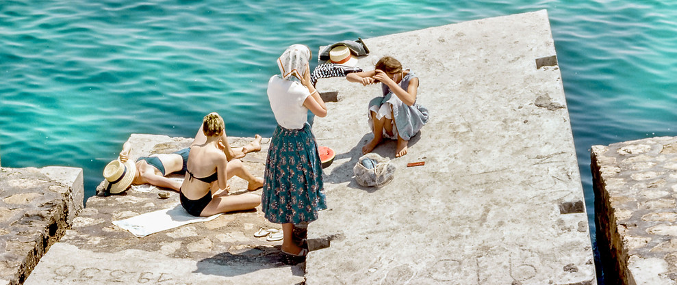 Women Enjoying the Sun