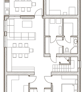 Compact House Floor Plan