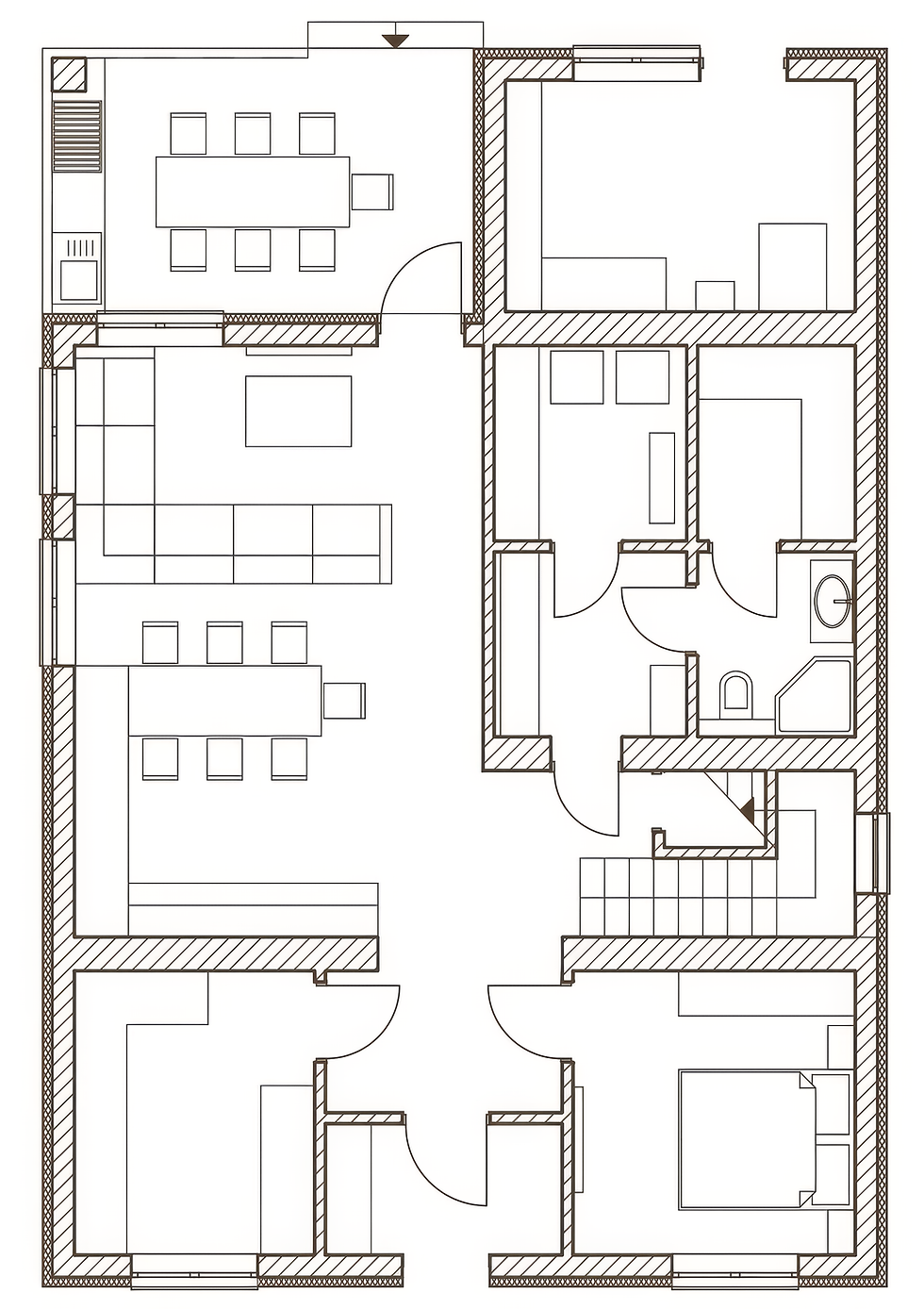 Kompakt Ev Kat Planı