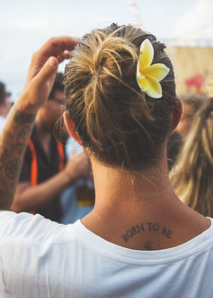 Flower in Hair