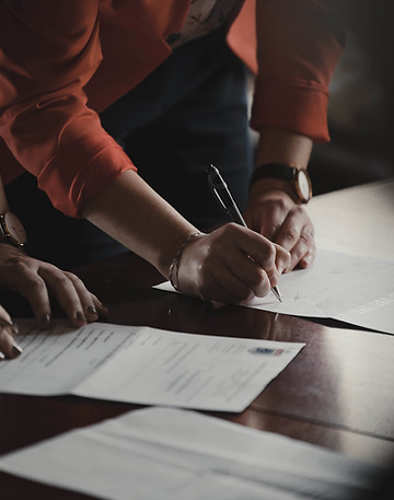 Signing a Contract
