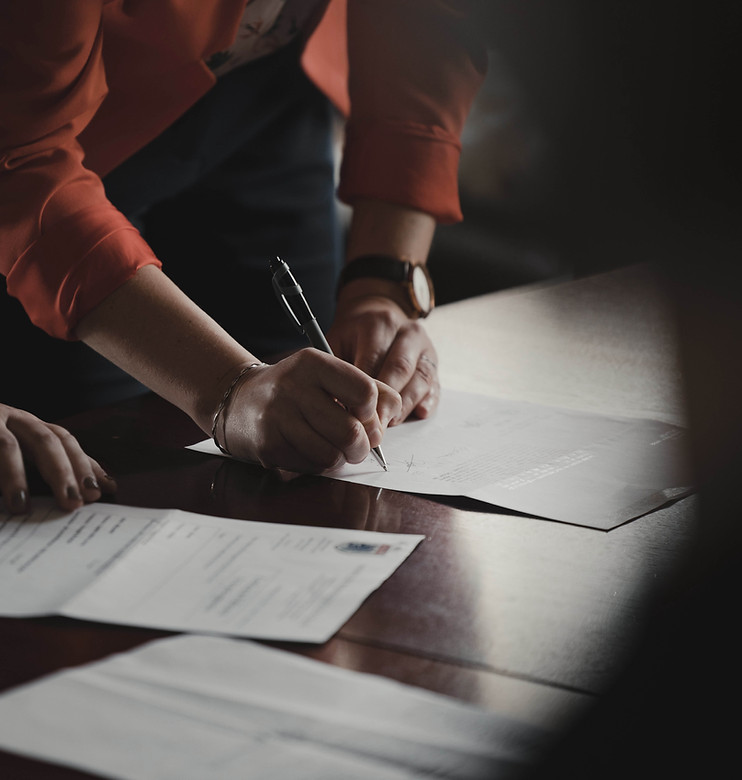 Signing a Contract