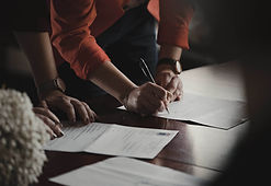 Firma di documenti importanti