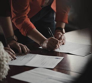 Signing Important Documents